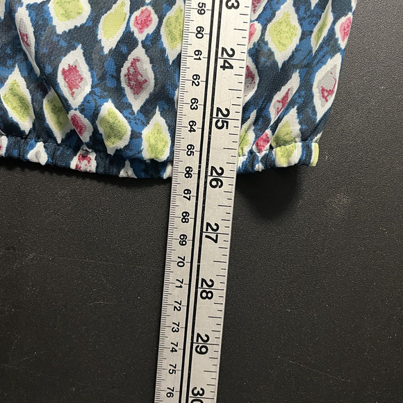 Anthropologie Figueroa Flower Top SZ Small Lace Front Inserts Boho Y2K Peasant - Picture 11 of 11